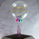 Personalised Easter Feather Filled Bubble Balloon additional 1