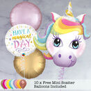 'Magical Day' Unicorn Balloon Package additional 1