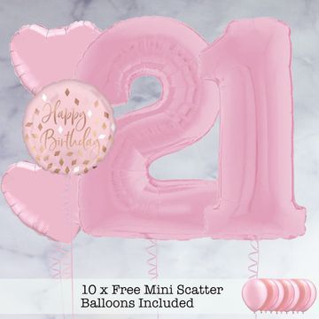 Number Balloon Packages Ages 20 - 40