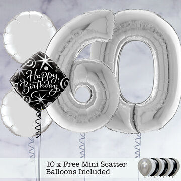 Number Balloon Packages Ages 41 - 60