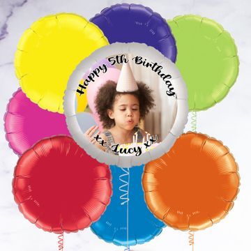 Personalised Photo Upload Balloons