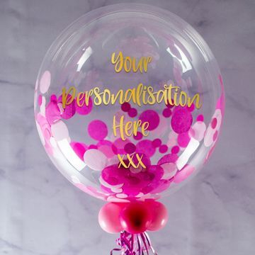 Confetti Bubble Balloons