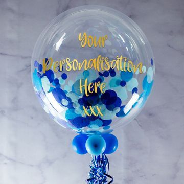 Confetti Bubble Balloons