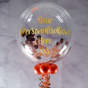 Confetti Bubble Balloons