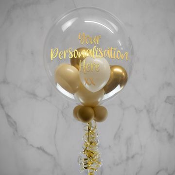 Balloon Filled Bubble Balloons