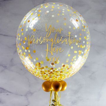 Confetti Bubble Balloons