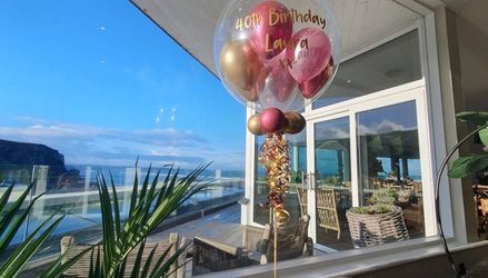 Customer image of 40th Birthday Personalised Multi Fill Bubble Balloon