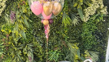 Customer image of 60th Birthday Personalised Multi Fill Bubble Balloon