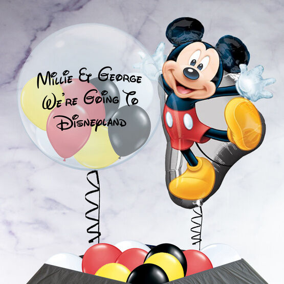 'We're Going To Disneyland' Reveal Mickey Foil Balloon Package