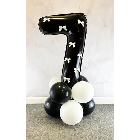 Bowtique Number Balloon Display
