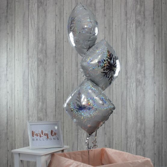 Personalised 18" Christmas Foil Balloons (Set of 3)