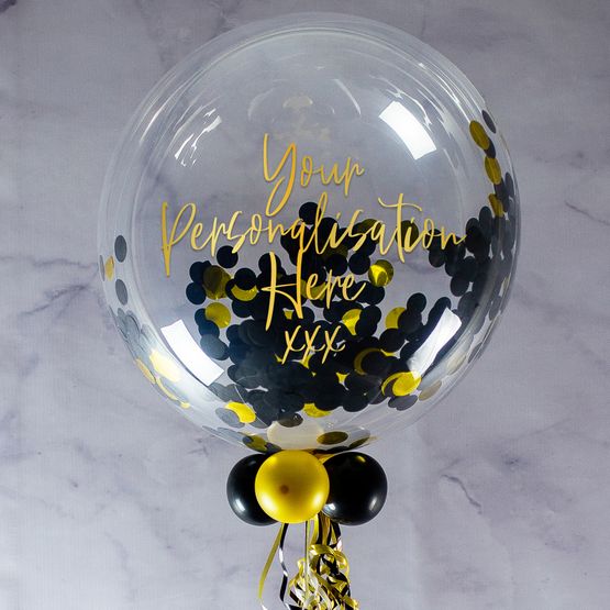 Personalised 'Prom' Confetti Bubble Balloon