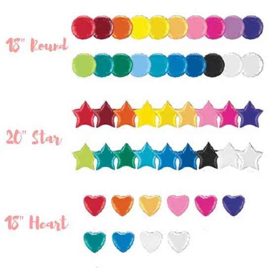 Printed Foil Balloons from £80.00