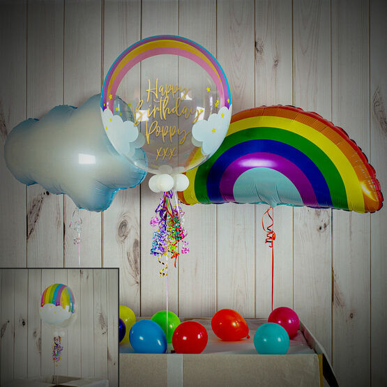 Rainbow Themed Balloon Package