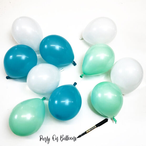5" Mint Dream Scatter Balloons (Pack of 10)